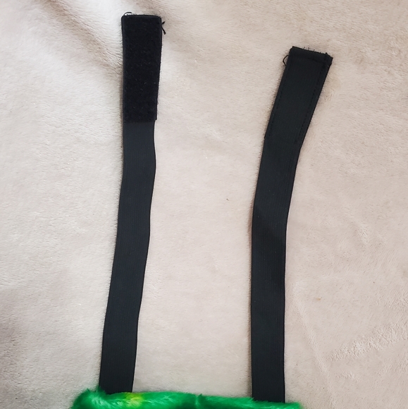 New Green Plush Velcro Dinosaur Tail Kids' OS - Picture 5 of 5